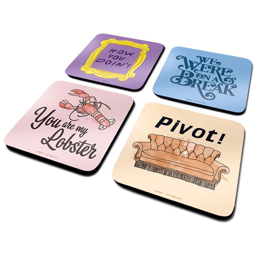 [5051265994783] Set posavasos Frases Friends
