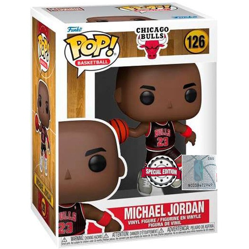 [889698604635] Figura POP NBA Chicago Bulls Michael Jordan with Jordans Exclusive