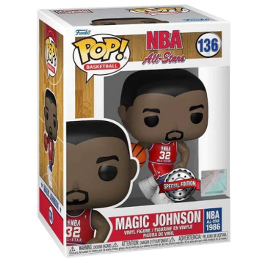 [889698608497] Figura POP NBA Legends Magic Johnson Exclusive