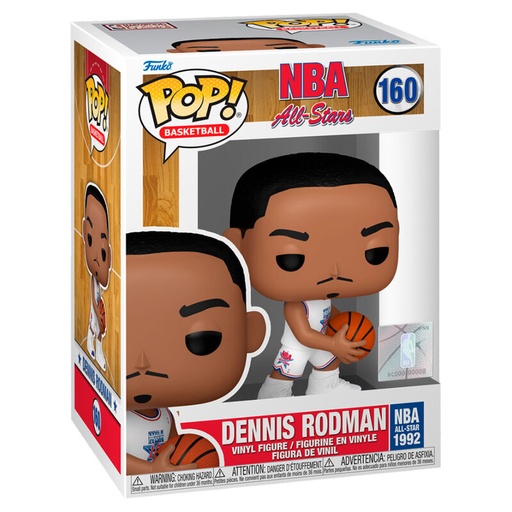 [889698674904] Figura POP NBA All-Stars Dennis Rodman (1992)