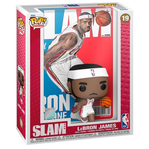 [889698750738] Figura POP Cover NBA Slam LeBron James
