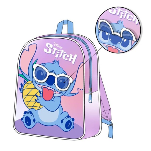 [8445484509564] Mochila Stitch Disney 27cm