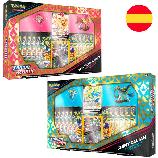 [820650503573] Blister surtido Juego Cartas Coleccionables Shiny Zacian & Zamazenta Pokemon