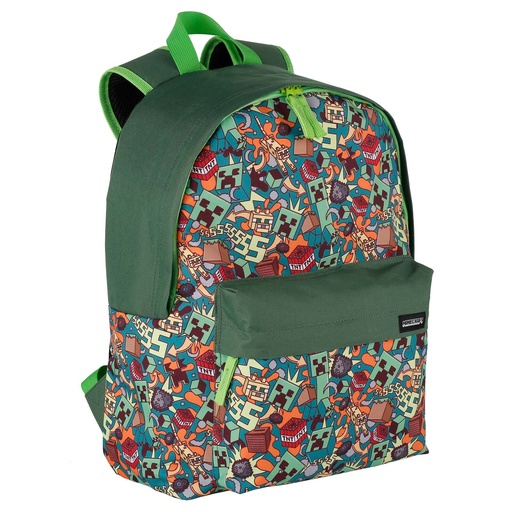 [8435632403462] Mochila Crazy Minecraft 41cm