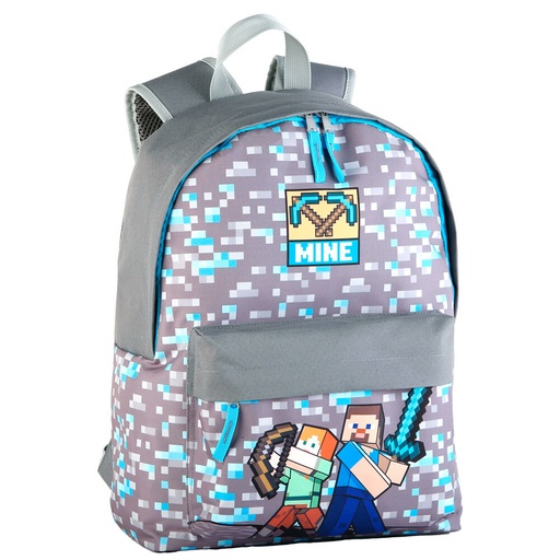 [8435632404858] Mochila Mine Minecraft 42cm adaptable