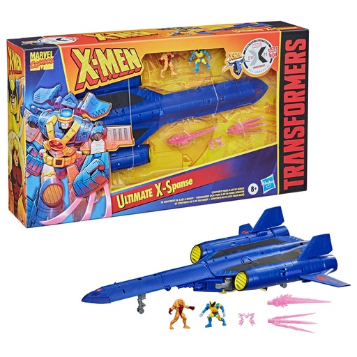 [5010993782451] Figura Ultimate X-Spanse X-Men Transformers 22cm
