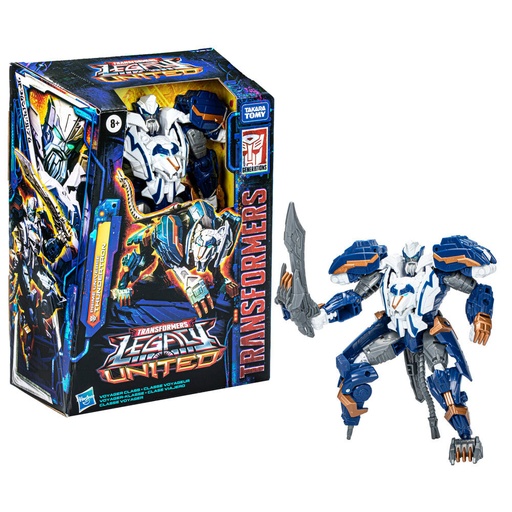 [5010996192172] Figura Thundertron Prime Universe Voyager Class Legacy United Transformers 17,5cm