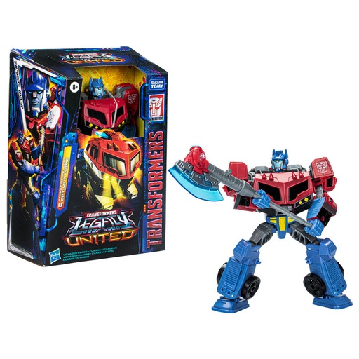 [5010996192189] Figura Optimus Prime Animated Universe Voyager Class Legacy United Transformers 17,5cm