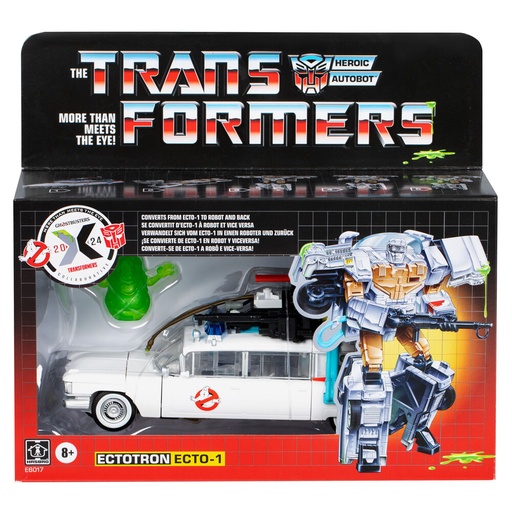 [5010996260185] Figura Ectotron Ecto-1 Heroic Autobot Cazafantasmas Transformers