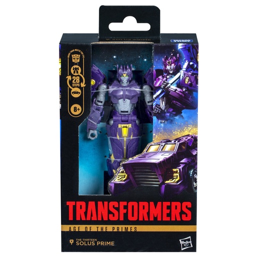 [5010996285430] Figura Solus Prime The Thirteen Age of the Primes Transformers 14cm