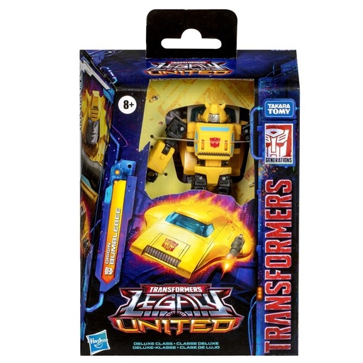 [5010996288974] Figura Deluxe Origin Blumblebee Transformers Legacy United 14cm