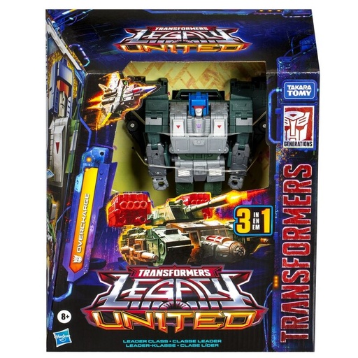 [5010996299475] Figura Deluxe Overcharge Transformers Legacy United 19cm