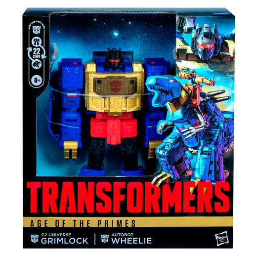 [5010996299505] Figura G2 Universe Grimlock Autobot Wheelie Age of the Primes Transformers 19cm