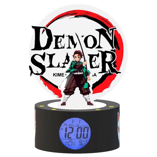 [3760158117551] Despertador figura Tanjiro Kamado Demon Slayer Kimetsu no Yaiba 22cm