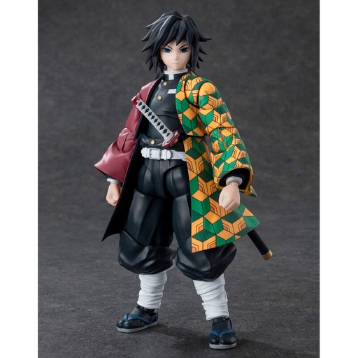 [4573102664778] Figura S.H. Figuarts Giyu Tomioka Demon Slayer: Kimetsu no Yaiba 15cm