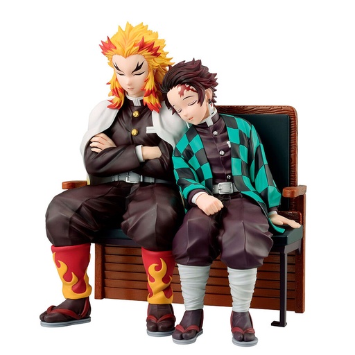 [4573102670885] Figura Ichibansho Tanjiro Kamado & Kyojuro Rengoku Locus Demon Slayer Kimetsu no Yaiba 15cm