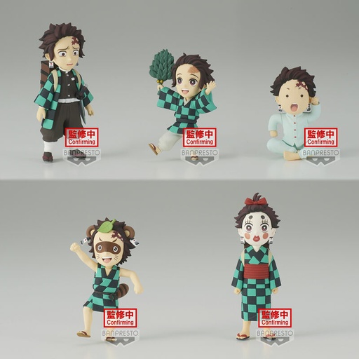 [4983164186604] Figura Tanjiro Kamado Demon Slayer Kimetsu no Yaiba 7cm surtido