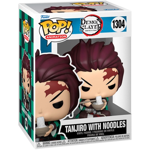 [889698573467] Figura POP Demon Slayer Kimetsu no Yaiba Tanjiro with Noodles