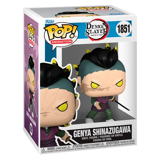 [889698853286] Figura POP Demon Slayer Kimetsu no Yaiba Genya Shinazugawa