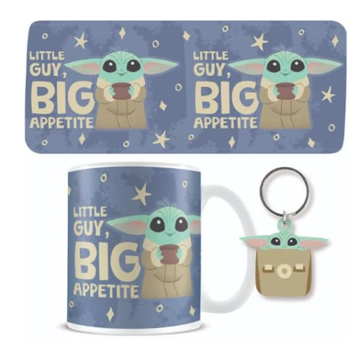 [5050293866345] Set Taza y llavero Grogu Mandalorian Star Wars