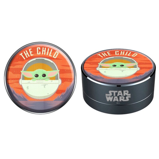[5903932526998] Altavoz portatil inalambrico Baby Yoda Mandalorian Star Wars