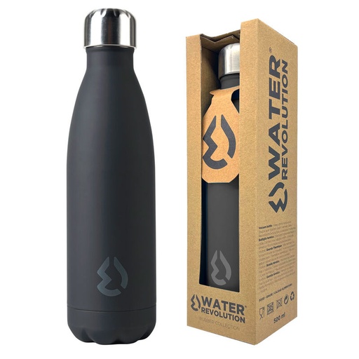 [8435607601619] Botella Negro Water Revolution 500ml