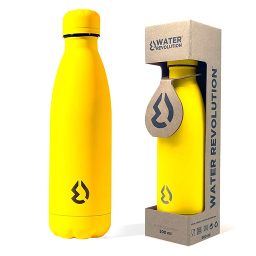 [8435607601640] Botella Amarillo Water Revolution 500ml