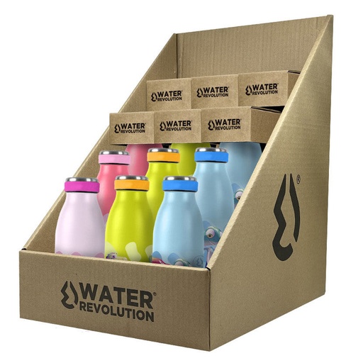 [8435607603217] Botella termo 350ml Water Revolution surtido