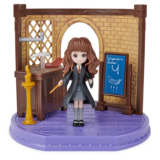 [778988398241] Aula Encantamientos Magicos + Figura Hermione Harry Potter 5cm
