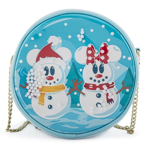[671803382817] Bolso Mickey Minnie Snowman Disney Loungefly