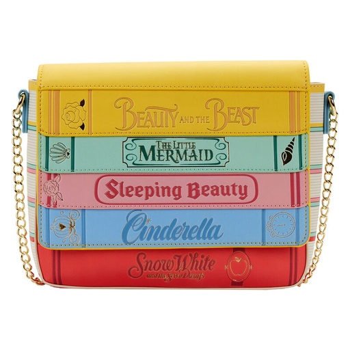 [671803409088] Bolso bandolera Libros Clasicos Princesas Disney Loungefly