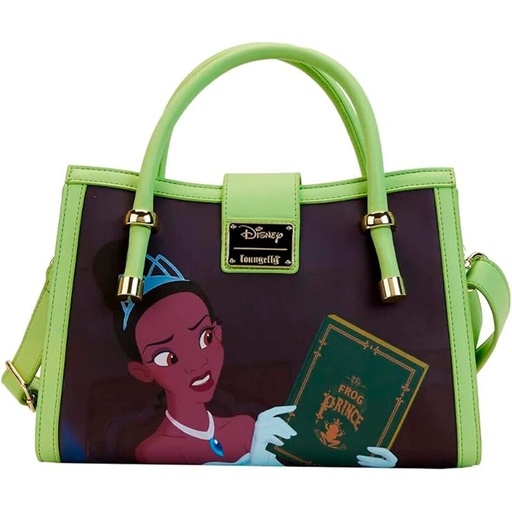 [671803444591] Bolso bandolera Tiana y el Sapo Disney Loungefly