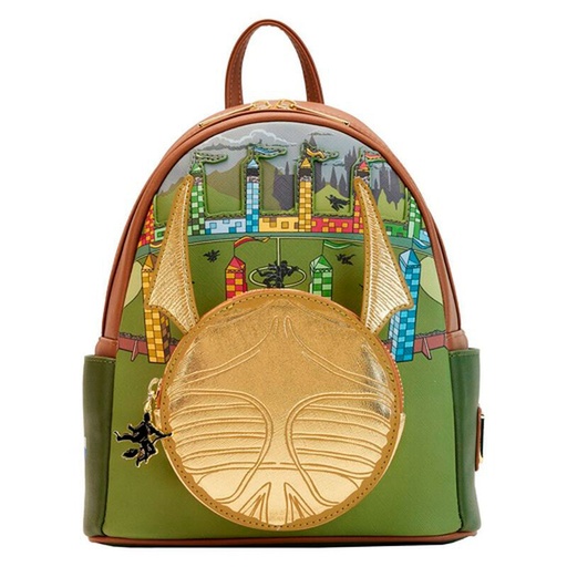 [671803451544] Mochila Snitch Dorada  Harry Potter Loungefly 26cm