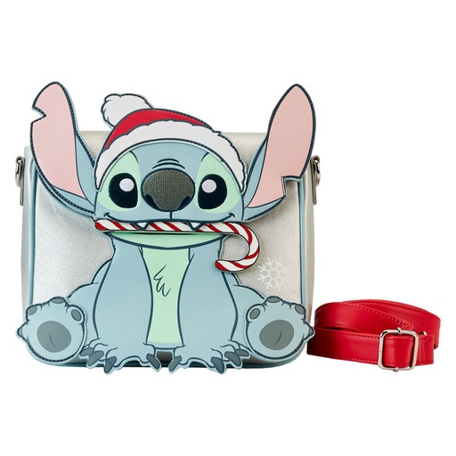 [671803471450] Bolso glitter Holiday Stitch Disney Loungefly