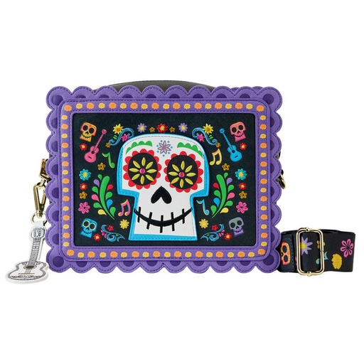 [671803474024] Bolso Miguel Calavera Floral Skull Coco Disney Loungefly