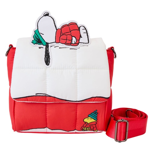 [671803527126] Bolso bandalera Holiday Snoopy Loungefly