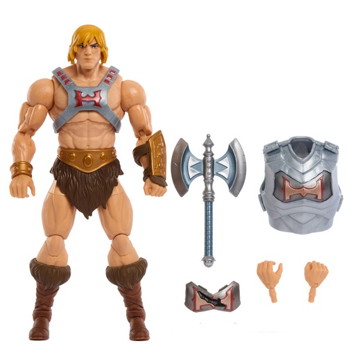 [194735243631] Figura He-Man Revolution Masters of the Universe 17cm
