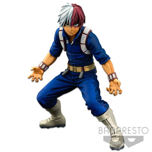 [4983164182293] Figura The Shoto Todoroki Two Dimensions Banpresto World figure Colosseum Super Master Stars Piece My Hero Academia 21cm