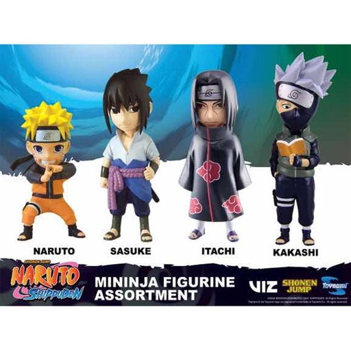 [819872011829] Figura Mininja Naruto Shippuden 5cm surtido