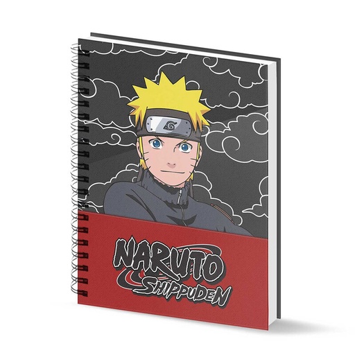 [8445118034417] Cuaderno A4 Clouds Naruto Shippuden