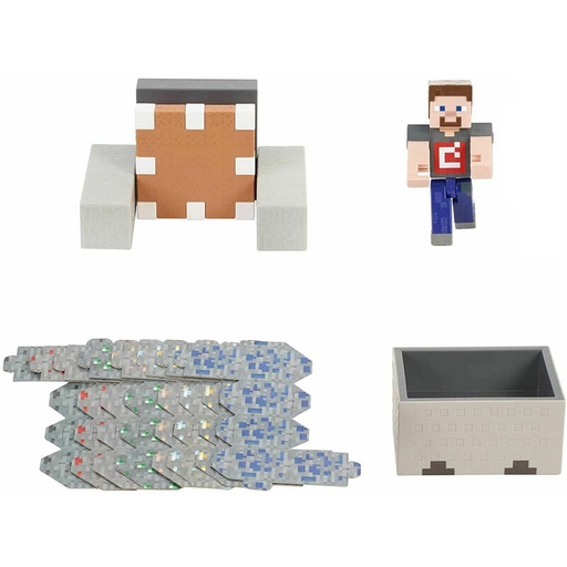 [887961929430] Figura Steve Vagoneta Explosiva Minecraft
