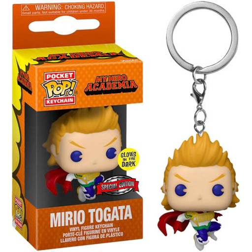 [889698522571] Llavero Pocket POP My Hero Academia Mirio Togata Exclusive