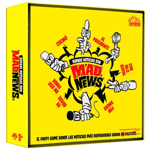 [56000778601031] Juego mesa Mad News español