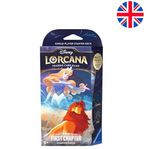 [4050368981684] Baraja juego cartas The First Chapter El Rey Leon Disney Lorcana ingles