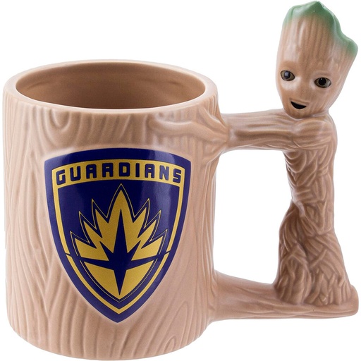 [5055964786120] Taza 3D Groot Guardianes de la Galaxia Marvel 300ml