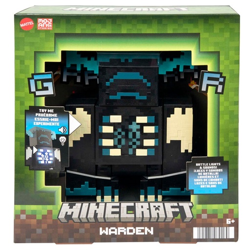 [194735070169] Figura Warden Minecraft luz y sonido