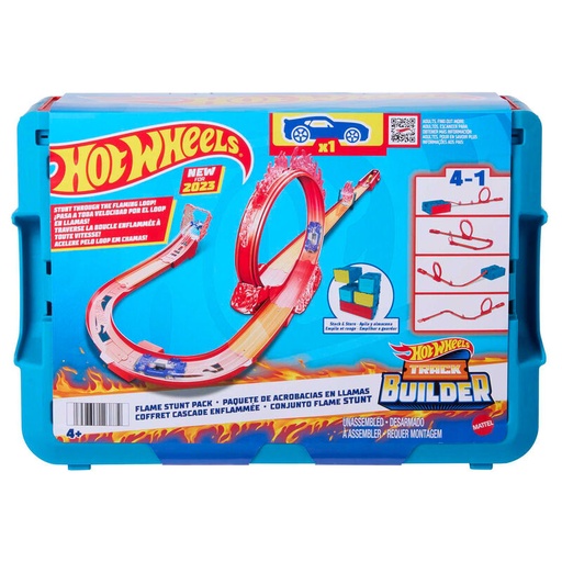 [194735123872] Pista Acrobacias en Llamas Hot Wheels