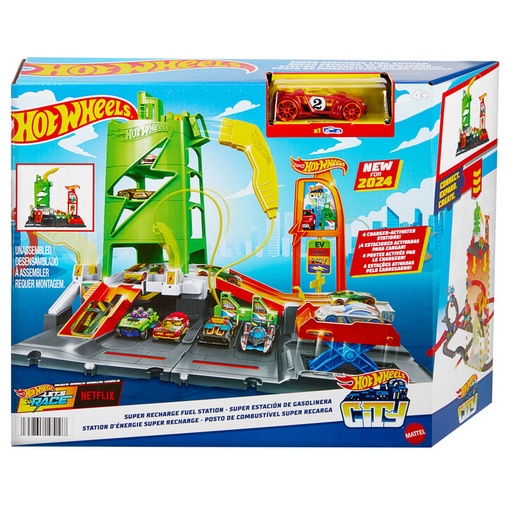 [194735195107] Pista Super Estacion de Gasolinera Hot Wheels