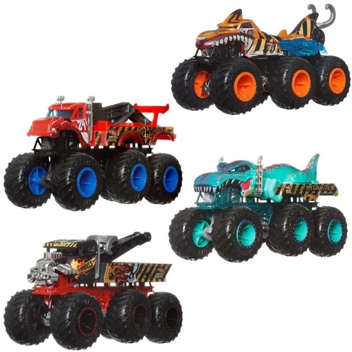 [194735217618] Coche Big Bigs Monster Trucks Hot Wheels surtido