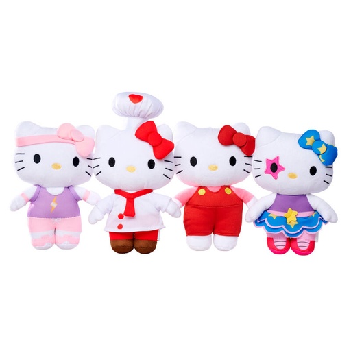 [4006592090432] Peluche Super Style Hello Kitty 20cm surtido